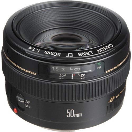 Canon EF 50mm F1.4 USM Lens 002